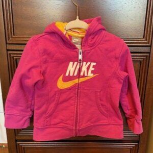 Nike Zip-up Hoodie - Toddler Girl size 2T